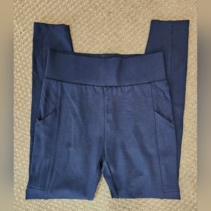 Lou & Grey Side Pocket Leggings Navy Sz S
